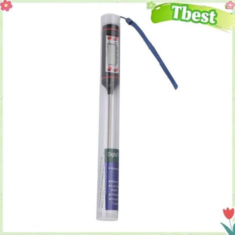Tbest Stylo de température liquide Stylo thermomètre de température liquide de cuisine, moniteur de electromenager multifonction (1/5)