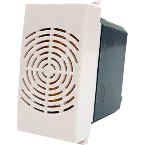 Suoneria compatibile con vimar plana modulo campanello pulsante 6A 220v  bianco (1/3)