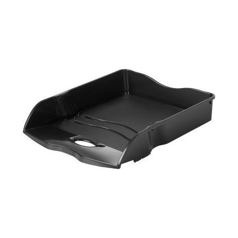 Briefablage Re-LOOP DIN A4 DIN C4 Polypropylen 100 % recycelt Farbe: schwarz (1/4)