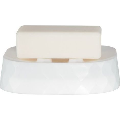 Porte savon PP POOL Blanc Spirella (1/2)