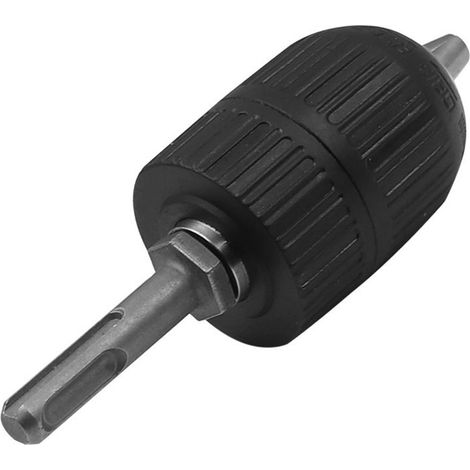 Adaptateur de mandrin SDS – Mandrin 2–13 mm – Serrage automatique sans clé – HSS/ABS – Compatible 1050 W (1/5)