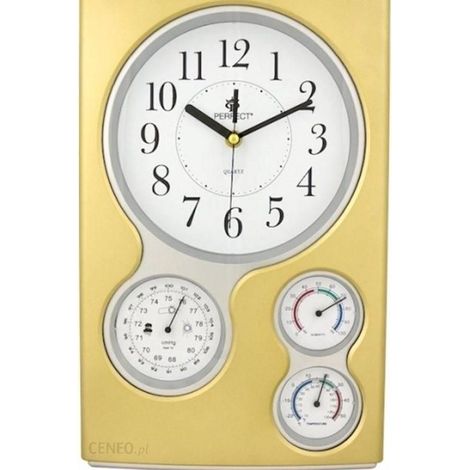 QG-17 goldene Wanduhr