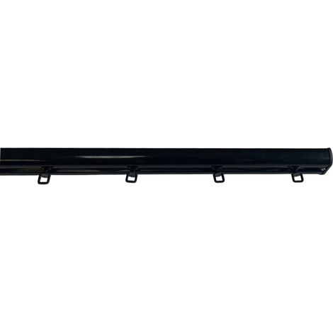 WAVE - Tringle Rail - L. 4,50 m - Ouverture Centrale - Effet Vague