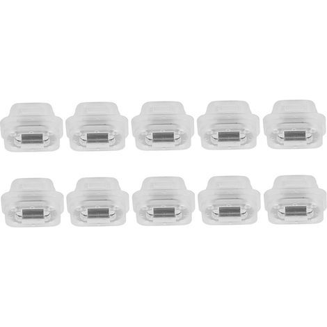 10 pièces en plastique porte de voiture insérer bande de garniture illets Clips incrustation de carte pour E46 E90 E91 E92 E93 (1/5)