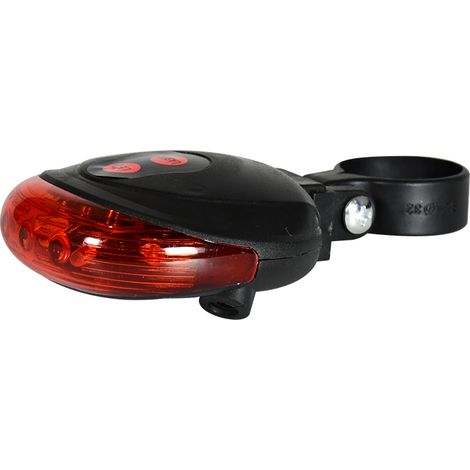 Torcia LED per bici 051 Laser posteriore (1/5)