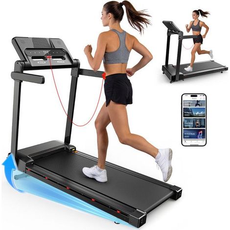 Laufband - KZYNTH KT-S4 - Neigung 0–15% - Motor 3,0 PS - Geschwindigkeit 1–12 km/h (1/5)