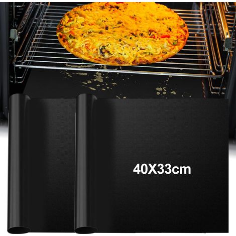 Tapis De Cuisson - Tapis Antiadhésif Pour Four Et Grill - Résistant Jusqu'à 260 °C - Réutilisable - Pour Four Électrique Gaz Charbon - 40 X 60 Cm (1/5)