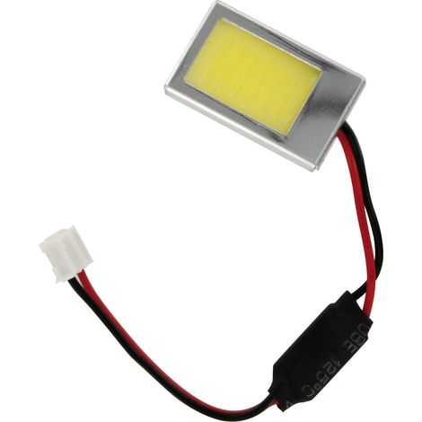 12/24V Mega-Led - Pannello COB 18 chips - 28x18 mm - 2,8W - 1 pz - D/Blister - Bianco (1/3)