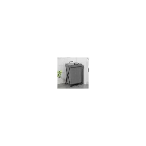 GROOFOO Panier à Linge, 2 Pcs Corbeille à Linge Sale, Panier à Linge Pliable, Grand Bac a Linge avec Sacs Amovibles pour Buanderie, Corbeille à Linge (1/5)