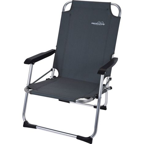 Probuilder Moderne Faltstuhl Grau Aluminium