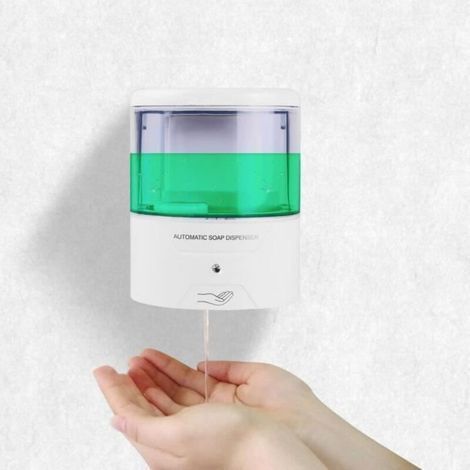 Soap dispenser - IR sensor - 600 ml - Automatic - Infrared - Free touch (1/4)