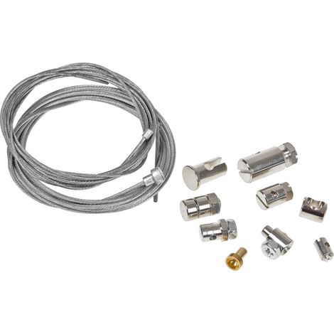 Kit de réparation de câbles d'accélérateur/d'embrayage/de frein TNT (9 pièces), câble universel (1/2)