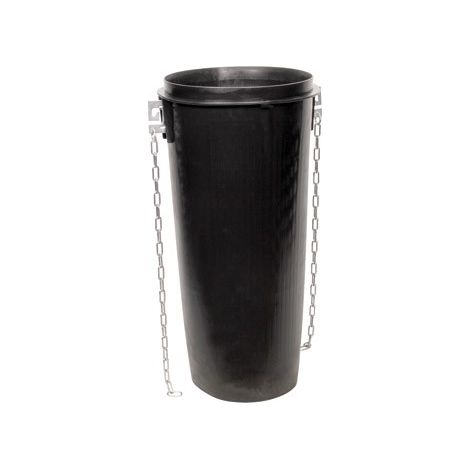 Goulotte de chantier en plastique renforcée section droite RUBI - 88760