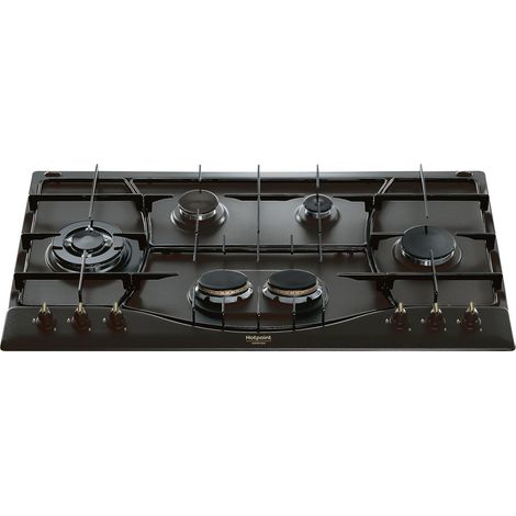Placa de cocina empotrada Hotpoint PHN 960MST (AN) R/HA 90 cm Gas 6 fuegos