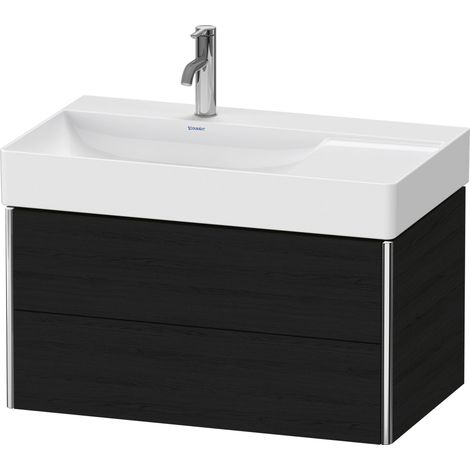 Duravit XSquare Waschtischunterbau wandhängend, 2 Schubkästen,