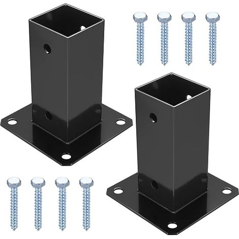 Support Poteau Bois 60x60 mm (1/5)