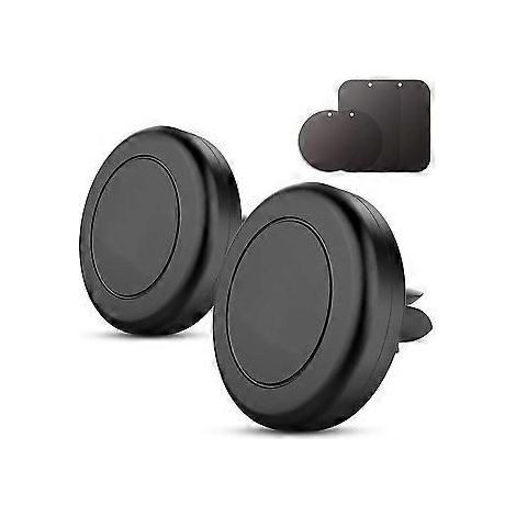 Support universel pour grille d'aération Swift-Snap (lot de 2) pour smartphones et mini-tablettes. Base en caoutchouc de haute qualité assurant une fixation stable et une rotation à 360°. (1/5)