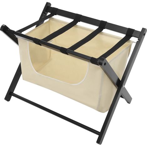 Folding Luggage Rack, Foldable Luggage Stand with bag, Luggage Holder For guest rooms, bedrooms, living rooms, hotel rooms