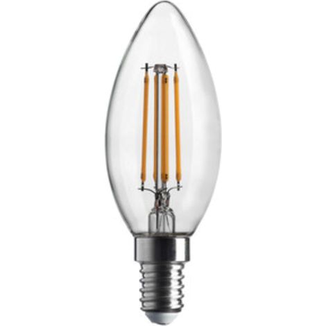 LAMPADINA LED OLIVA STICK 4,5W E14 470LM 4000K - 10 pezzi