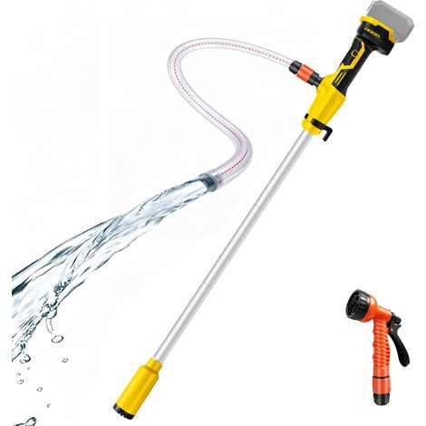 Pompe à eau de pluie sans fil 50 l/min pour 20V (sans batterie) (1/5)
