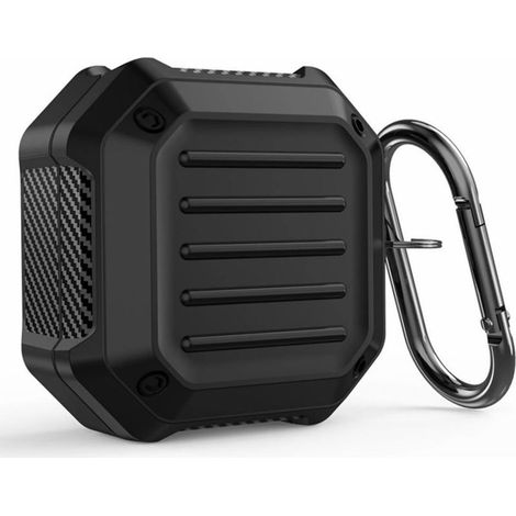 Galaxy Buds 2 Pro/Galaxy Buds 2/Galaxy Buds Pro/Galaxy Buds Live Case, robustes, stoßfestes Gehäuse mit Karabinerhaken, verstärkter Schutz und Trageclip, hartes, schlagfestes Gehäuse für Ohrhörer (1/5)