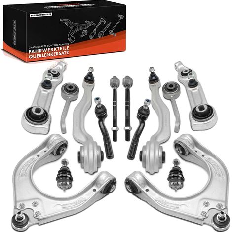 Steuerarmset, langlebige Metalllegierung, entworfen für die Positionierung der Vorderachse, geeignet für AUDI, MERCEDES-BENZ, 14-teiliges Set (1/5)