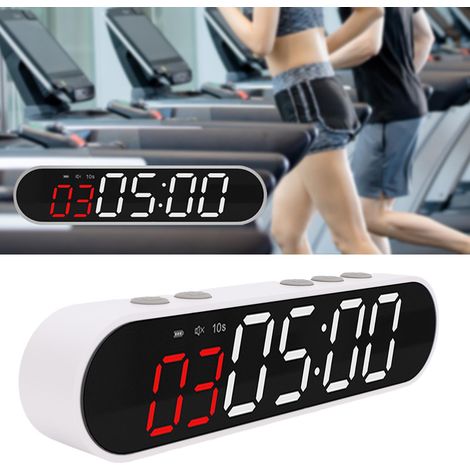 Minuteur de fitness portable multifonctionnel, comprenant un minuteur de vélo, un chronomètre et un minuteur d'intervalles, équipé d'une puissante batterie de 1500 mAh. (1/5)