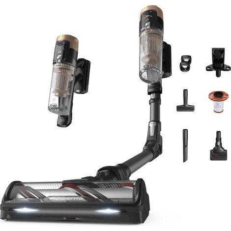 Rowenta RH9B74 X-Force Flex 14.80 Aspirapolvere a Bastone Senza Fili 0,6 L 240 AW 90 min Animal Care colore Nero Oro (1/5)