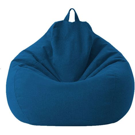 Housse de canapé inclinable en tissu 70×80 cm – Sac de rangement en coton et lin – Pour salon, chambre ou salle de jeux (1/5)
