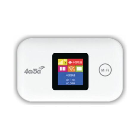 Point d'accès Wi-Fi mobile  KuWFi 4G LTE déverrouille les appareils hotspot Wi-Fi  Routeur WiFi portable avec emplacement pour carte SIM, adapté au routeur de voyage mobile