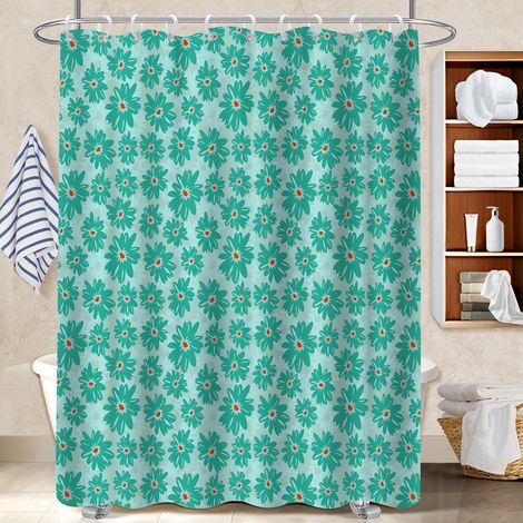 Rideau de douche 180x180 léger voile de douche pour idée cadeau pour pendaison de crémaillère (1/5)