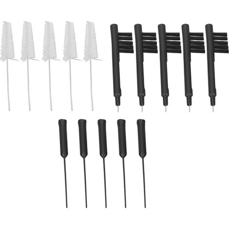 Kit de nettoyage pour amplificateur auditif : brosse, outil de nettoyage et étui de rangement (1/5)