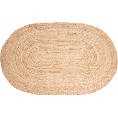 Tapis en Jute Naturel 180 x 120 cm (1/5)