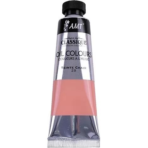 Peinture à l'huile fine en tube teinte chair 45ml - Amt (1/2)