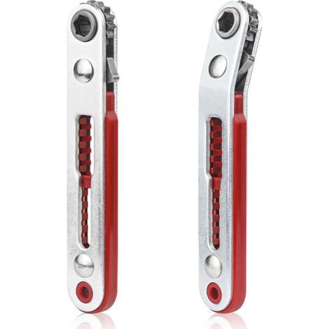 Lot de 2 pièces Mini Cliquet Magnétique, 1/4" Mini Cliquet à clé Petit pour Gadgets Maisons Machines et Autres Appareils (1/5)