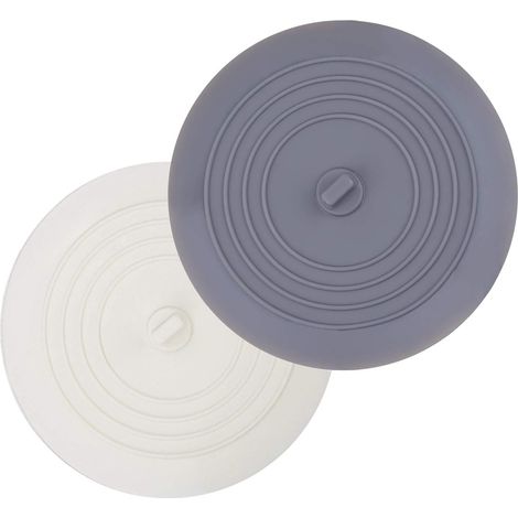 Bouchon de lavabo/cuisine/salle de bain avec anneau en silicone, filtre à eau, bouchon de vidange de sol, attrape-cheveux, bouchon de baignoire