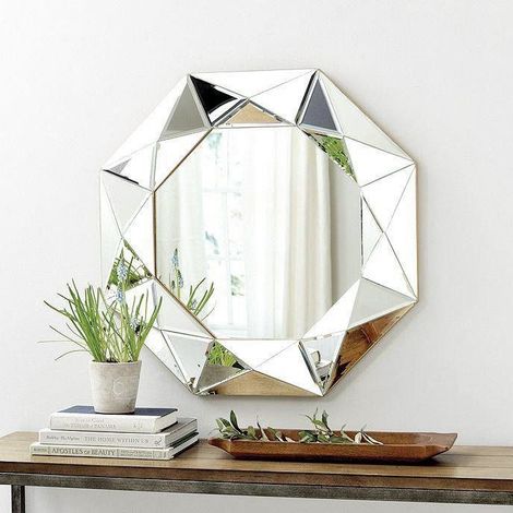 Jewel Cut Mirror