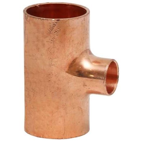 T-Stück mit Lötanschluss Löt 95130 in 35x15x35mm Kupfer 107291