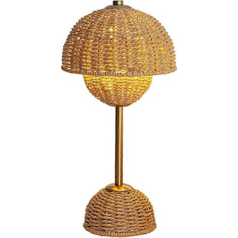 Petite veilleuselampe de chevet LED mignonne pour enfants3 modes de couleurstyle bohèmelampe de table de nuit portable (1/5)