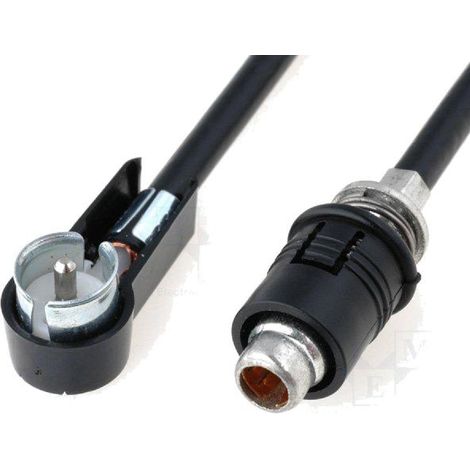 Adaptateur Antenne ISO M coude - 1m compatible avec VW Polo ap00