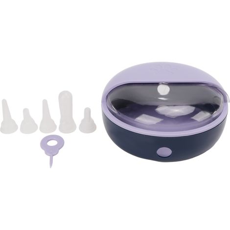 Mangeoire à tétons en Silicone pour chaton, lait biomimétique pour animaux de compagnie, pour chatons, chiots, lapins, LambPurple