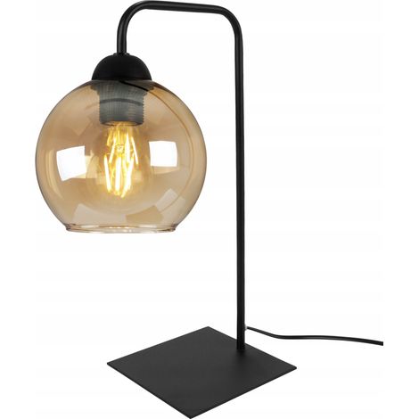 ELEGANTE GLAS-LED-NACHTSTEH-SCHREIBTISCHLAMPE