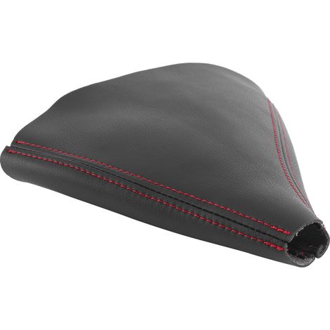 Gaine de levier de vitesse en cuir PU souple pour Hummer H3 2005-2011, housse de changement de vitesse auto, garniture rouge (1/5)