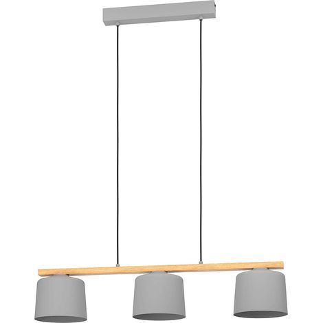 Suspension luminaire Mariel, lustre scandinave à 3 lampes pour salon (1/5)