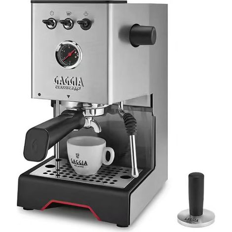 Gaggia EG2500-00 Classic Up Macchina da caffe' 2.1 L 15 bar 1200 W PID temperatura controllo preinfusione acciaio inox colore Acciaio