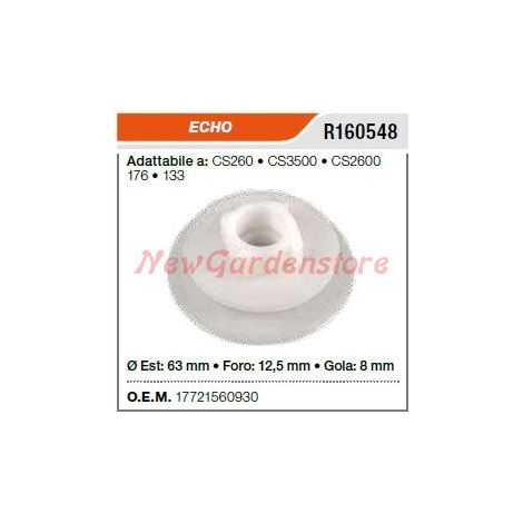 ECHO polea de arranque motosierra CS260 3500 2600 176 133 R160548