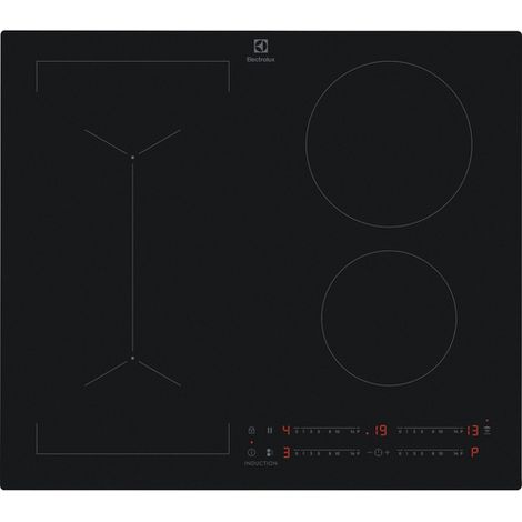 Electrolux EIV63443CT Table de Cuisson à Induction 59cm 4 Zones Noir à Encastrer