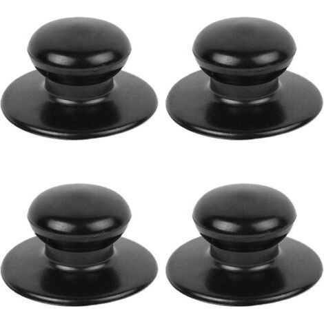 Set mit 4 Topfdeckelknöpfen, universelle Ersatzknöpfe für Kochgeschirrdeckel, Glaskesseldeckel, Glastopfdeckel, Griffe (1/4)
