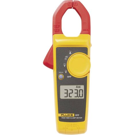 Fluke – Pince ampèremétrique numérique 4152628 – Multimètre CAT III 600 V, CAT IV 300 V – Affichage 4000 points – Mesure courant jusqu'à 400 A