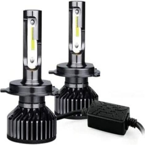 Convient pour voiture 2pcs 8000K Mini H7 LED ampoules de phares (1/4)